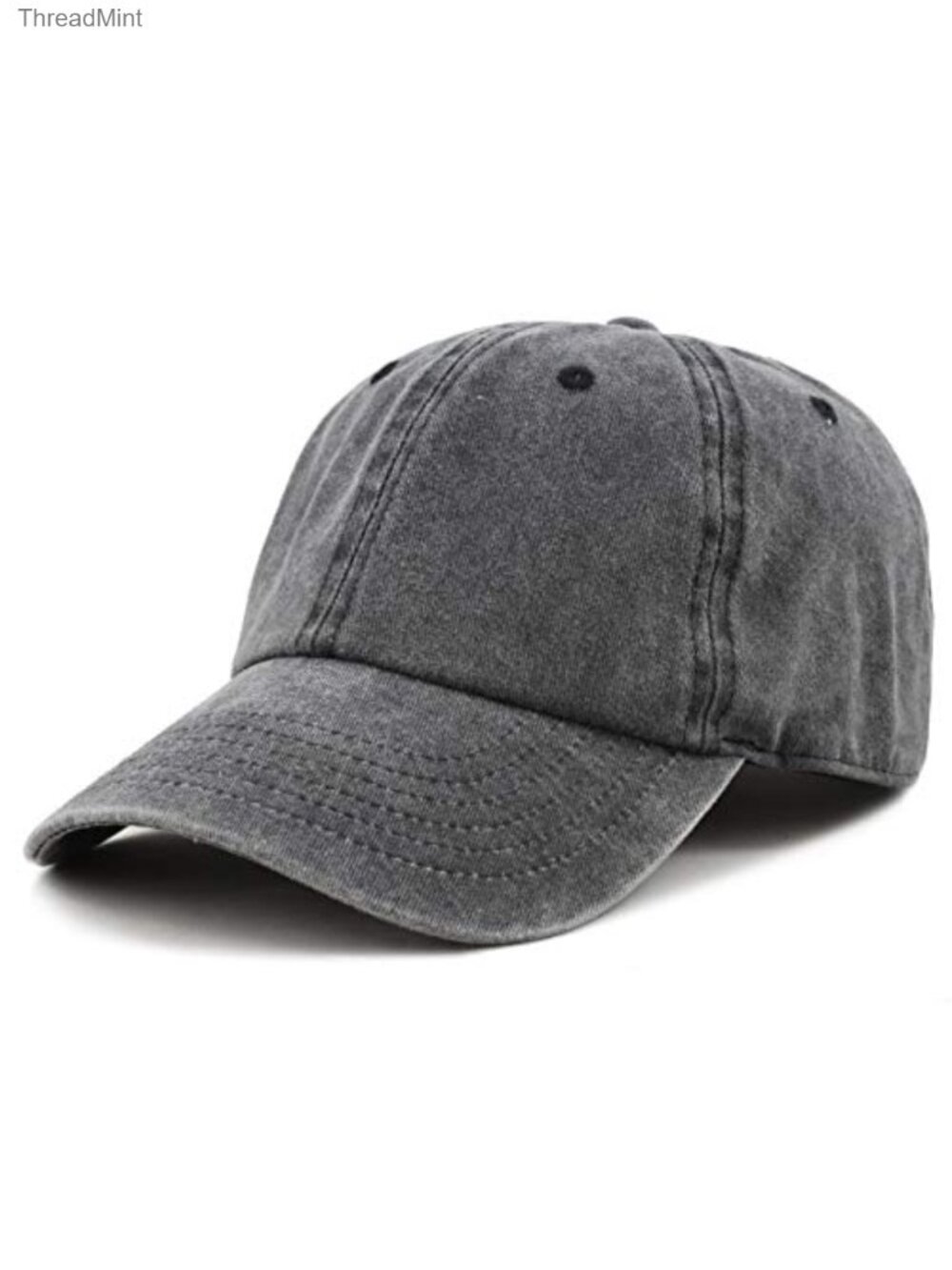 100% Cotton Pigment Dyed Low Profile Dad Hat Six Panel Cap Adjustable